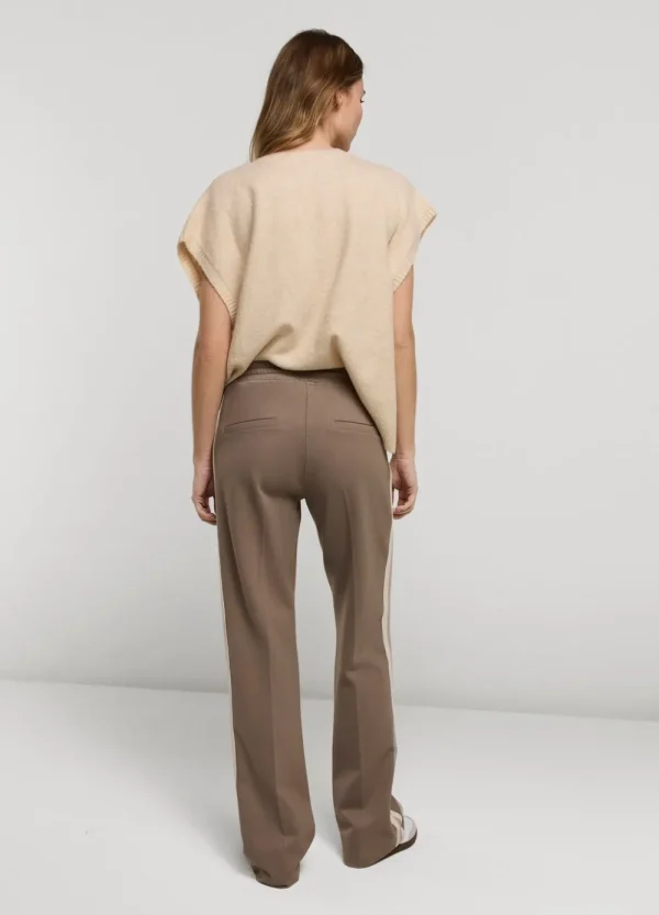 Vrouwen Summum Woman Broeken & Jumpsuits | Sportieve Broek Met Koord