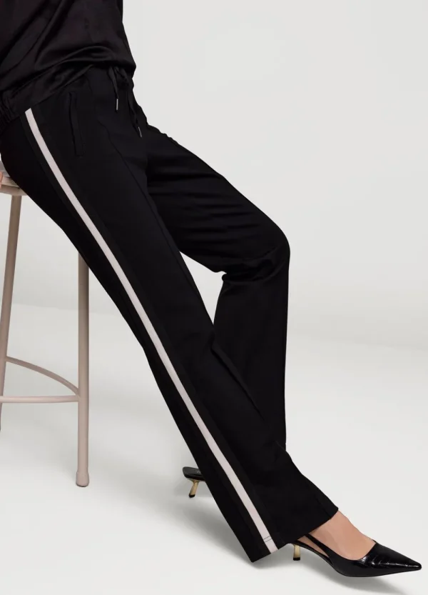 Vrouwen Summum Woman Broeken & Jumpsuits | Sportieve Broek Met Koord