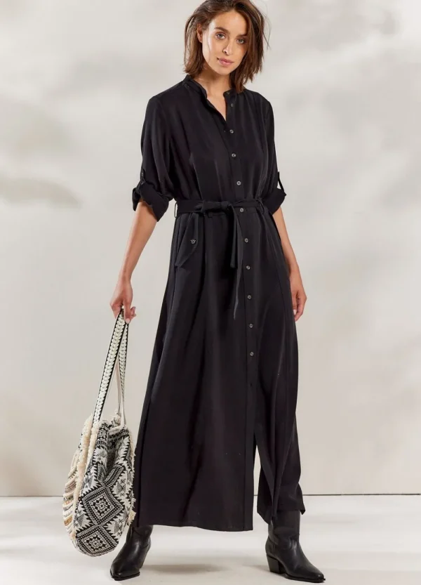 Vrouwen Summum Woman Jurken | Stoere Doorknoopjurk