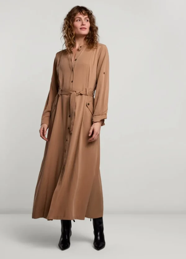 Vrouwen Summum Woman Jurken | Stoere Doorknoopjurk