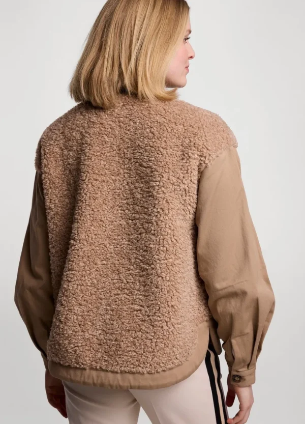 Vrouwen Summum Woman Jassen | Stoere Teddy Jas