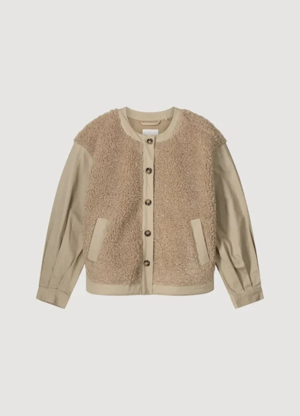 Vrouwen Summum Woman Jassen | Stoere Teddy Jas
