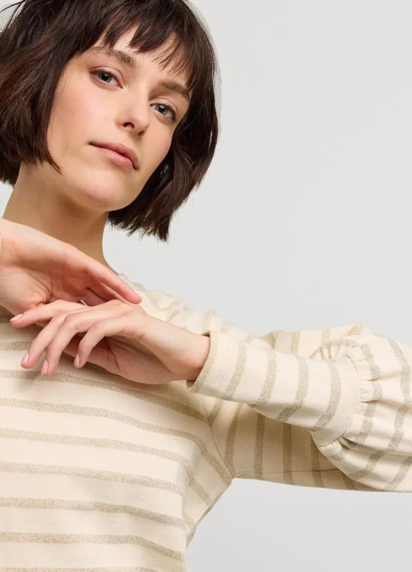 Vrouwen Summum Woman Truien & Vesten | Streepjes Sweater