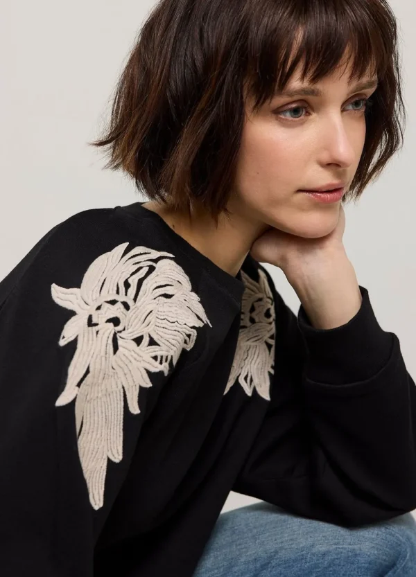 Vrouwen Summum Woman Truien & Vesten | Sweater Met Borduur