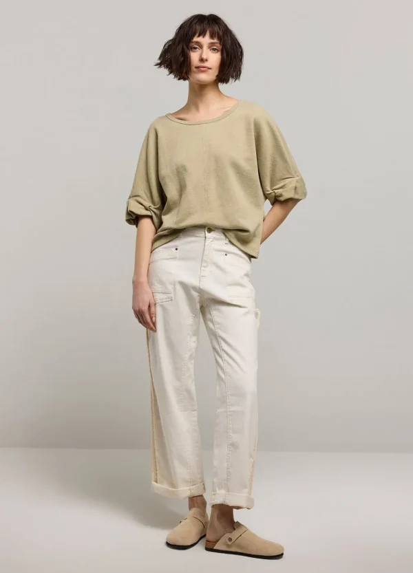 Vrouwen Summum Woman Truien & Vesten | Sweater Opgerolde Mouw