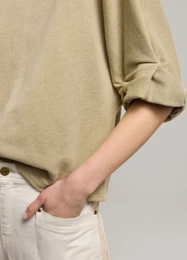 Vrouwen Summum Woman Truien & Vesten | Sweater Opgerolde Mouw