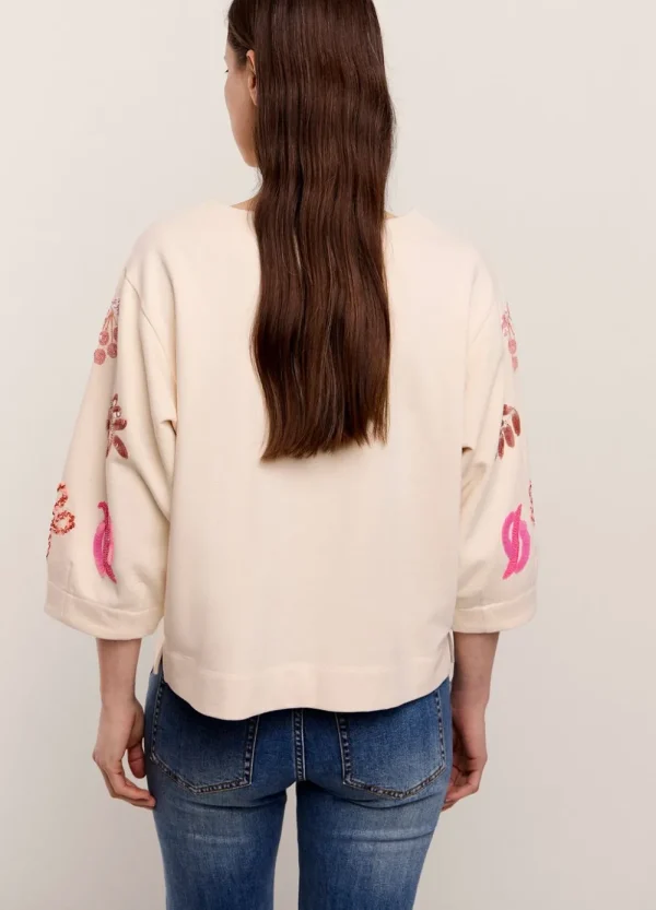 Vrouwen Summum Woman Truien & Vesten | Sweatshirt Met Pailletten