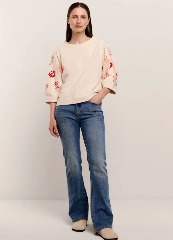Vrouwen Summum Woman Truien & Vesten | Sweatshirt Met Pailletten