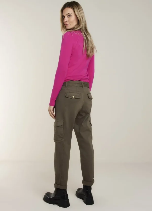 Vrouwen Summum Woman Broeken & Jumpsuits | Tapered Cargobroek