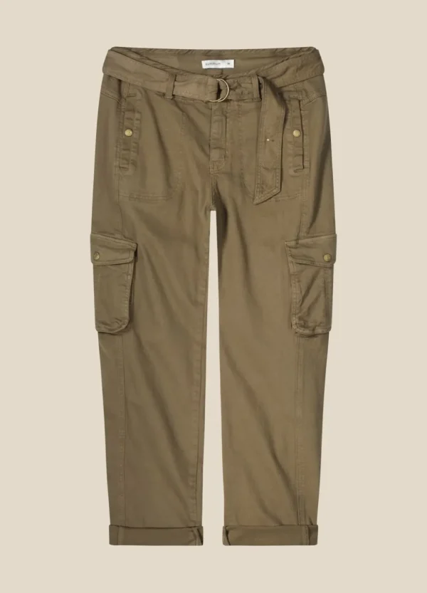 Vrouwen Summum Woman Broeken & Jumpsuits | Tapered Cargobroek