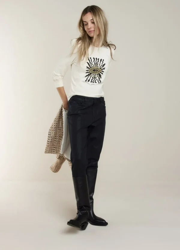 Vrouwen Summum Woman Tops & T-Shirts | Top 7/8E Mouw