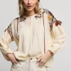 Vrouwen Summum Woman Blouses | Top Kleurrijk Borduurwerk