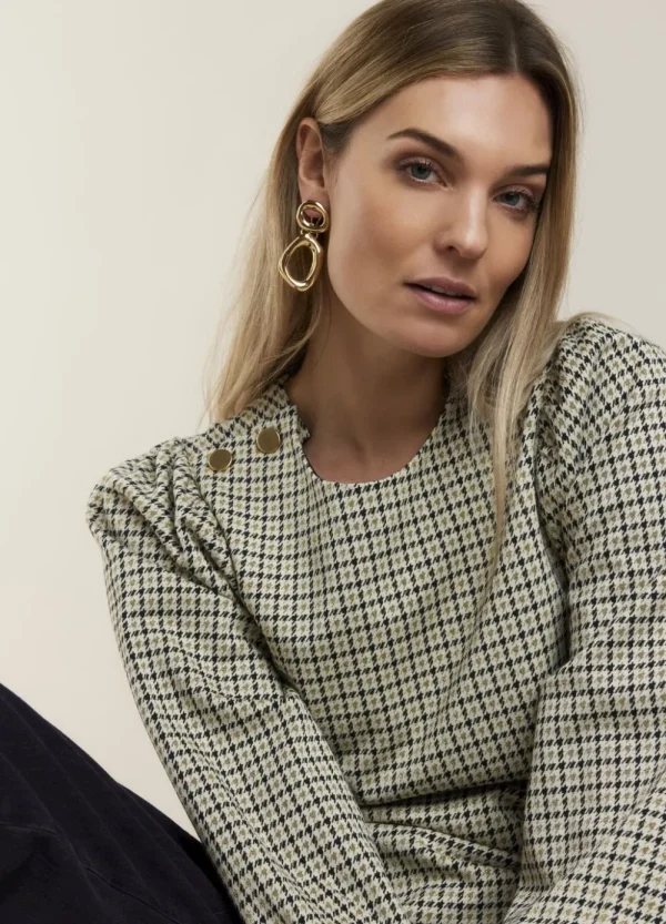 Vrouwen Summum Woman Tops & T-Shirts | Top Met Ballonmouw