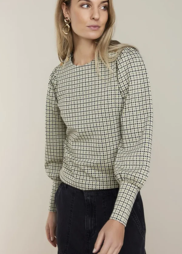 Vrouwen Summum Woman Tops & T-Shirts | Top Met Ballonmouw