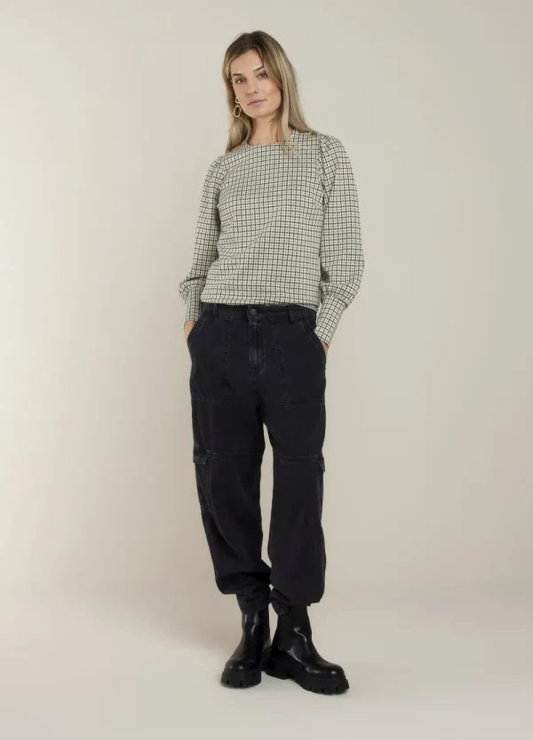 Vrouwen Summum Woman Tops & T-Shirts | Top Met Ballonmouw