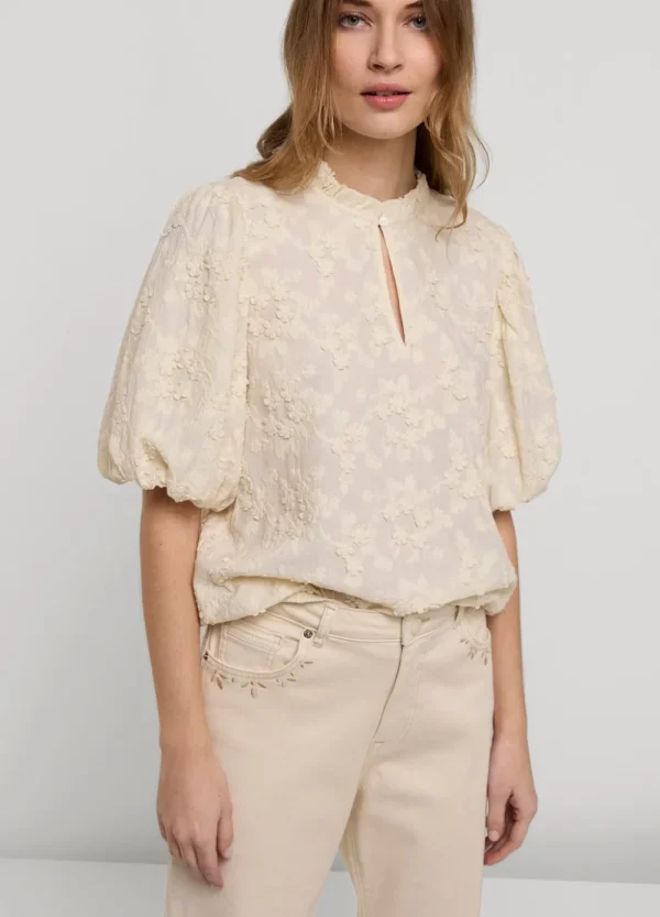 Vrouwen Summum Woman Tops & T-Shirts | Top Met Bloemen