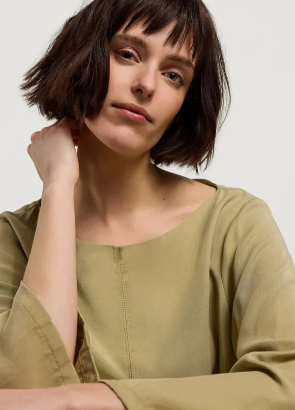 Vrouwen Summum Woman Tops & T-Shirts | Top Met Boothals