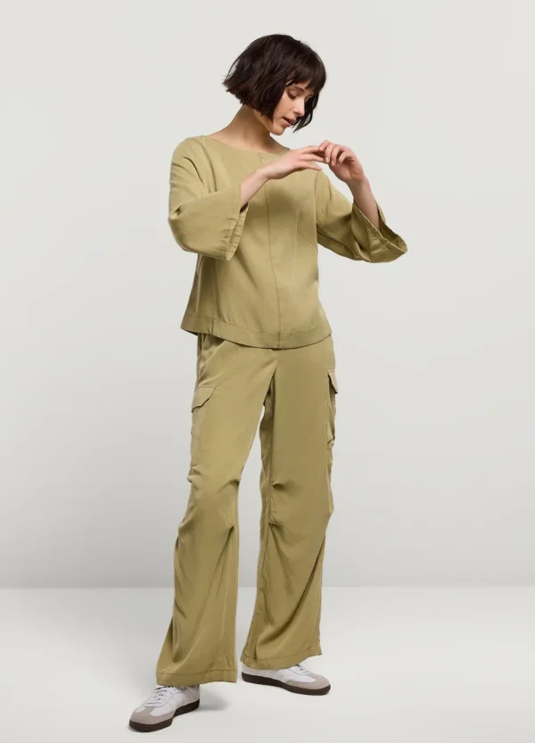 Vrouwen Summum Woman Tops & T-Shirts | Top Met Boothals