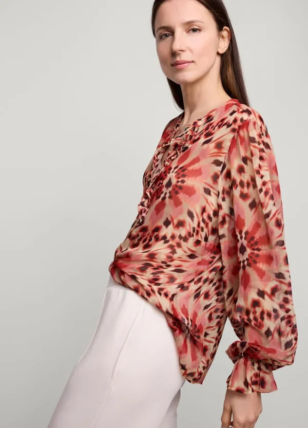 Vrouwen Summum Woman Blouses | Top Met Dubbele Ruches