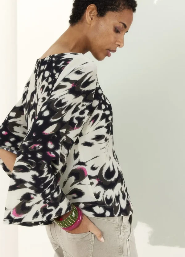 Vrouwen Summum Woman Blouses | Top Met Flared Mouwen