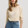 Vrouwen Summum Woman Tops & T-Shirts | Top Met Kanten Mouw
