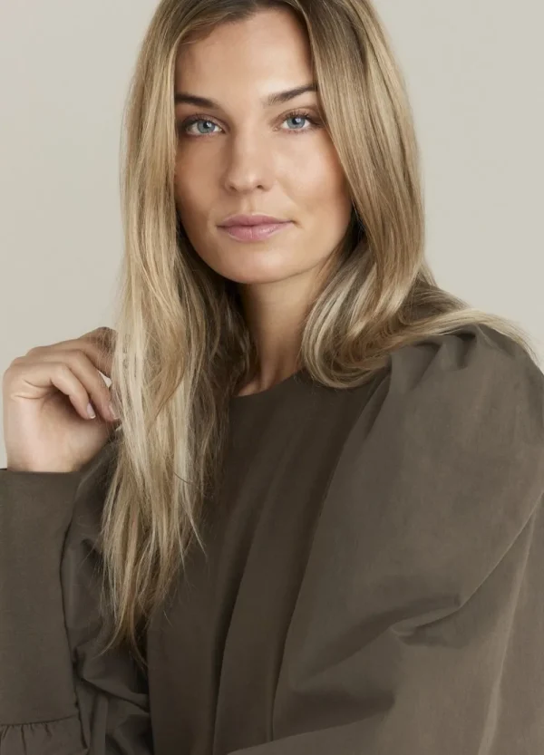 Vrouwen Summum Woman Tops & T-Shirts | Top Met Opvallende Mouw