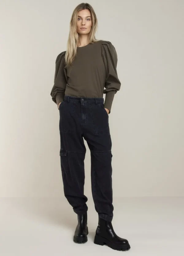 Vrouwen Summum Woman Tops & T-Shirts | Top Met Opvallende Mouw