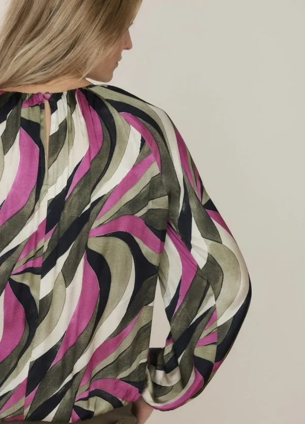 Vrouwen Summum Woman Blouses | Top Met Pofmouw