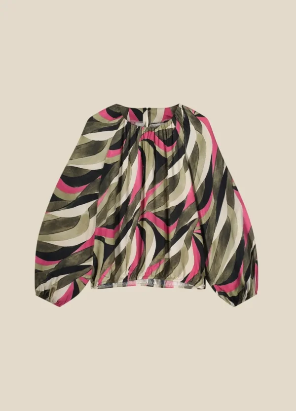 Vrouwen Summum Woman Blouses | Top Met Pofmouw