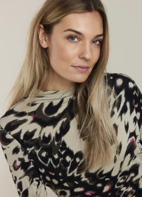 Vrouwen Summum Woman Tops & T-Shirts | Top Met Print