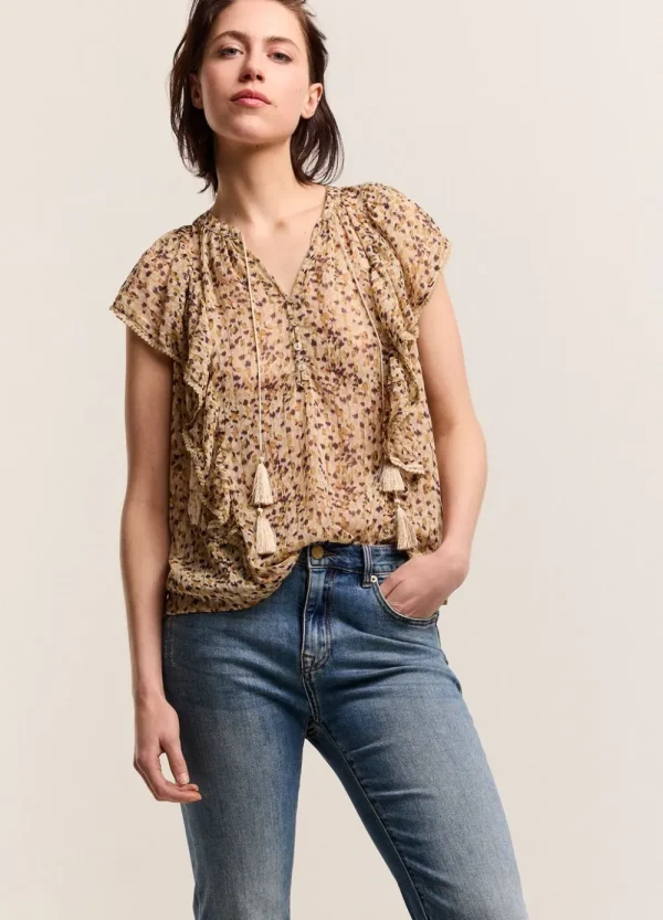 Vrouwen Summum Woman Tops & T-Shirts | Top Met Ruches