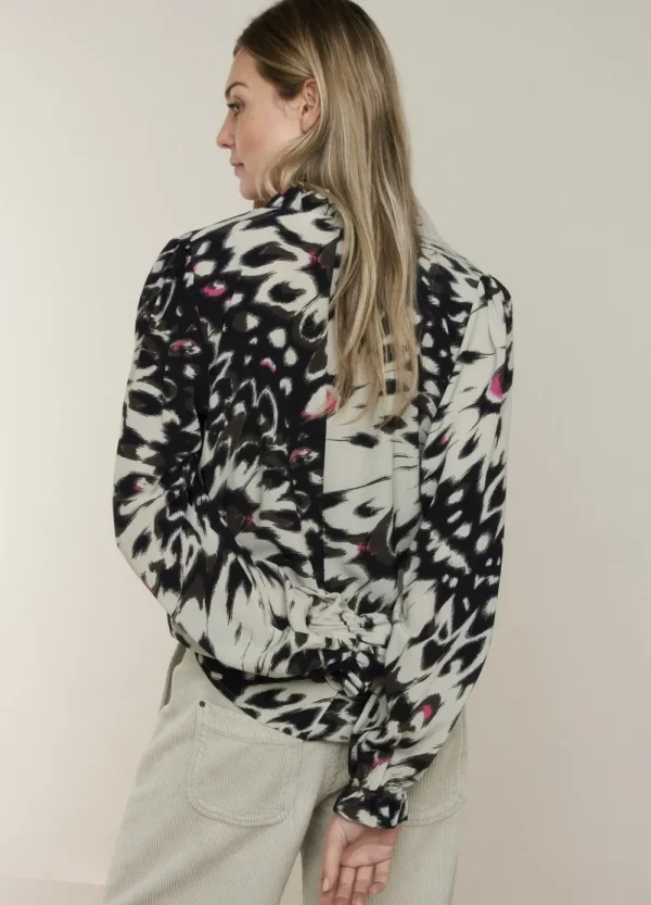 Vrouwen Summum Woman Blouses | Top Met Ruches