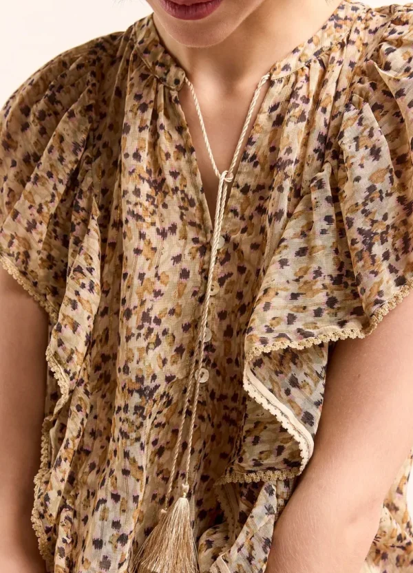 Vrouwen Summum Woman Tops & T-Shirts | Top Met Ruches