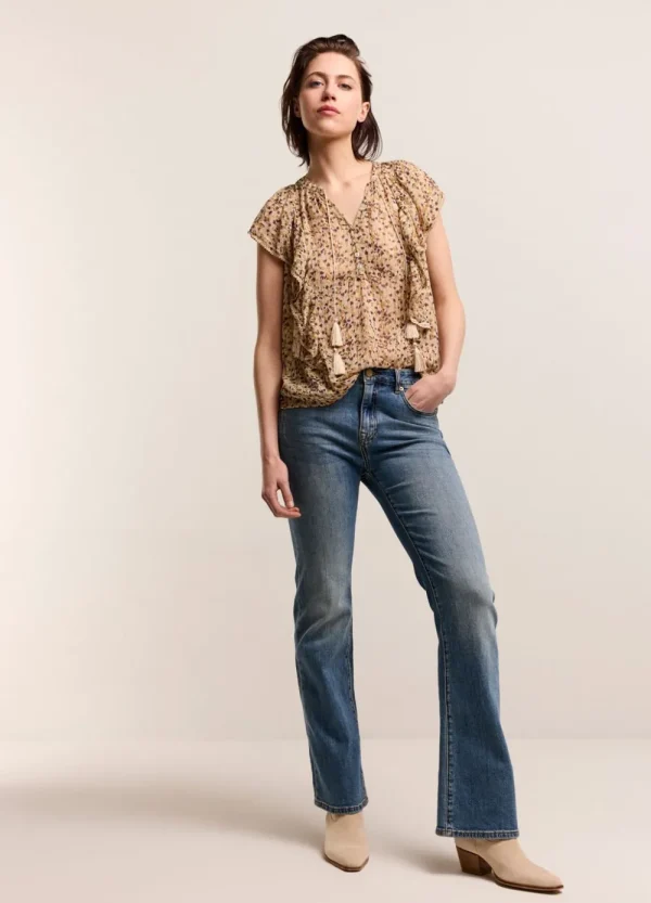 Vrouwen Summum Woman Tops & T-Shirts | Top Met Ruches