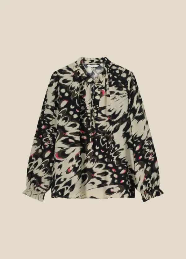 Vrouwen Summum Woman Blouses | Top Met Ruches