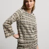 Vrouwen Summum Woman Tops & T-Shirts | Top Met Trompetmouw