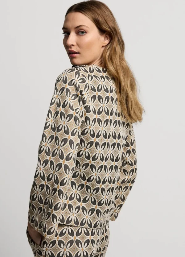Vrouwen Summum Woman Tops & T-Shirts | Top Met Trompetmouw
