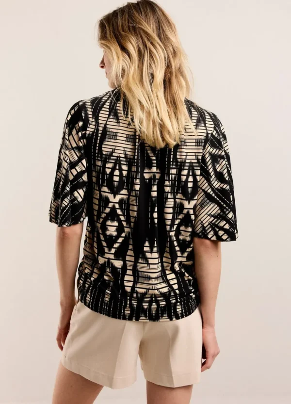Vrouwen Summum Woman Tops & T-Shirts | Top Met Wijde Mouw