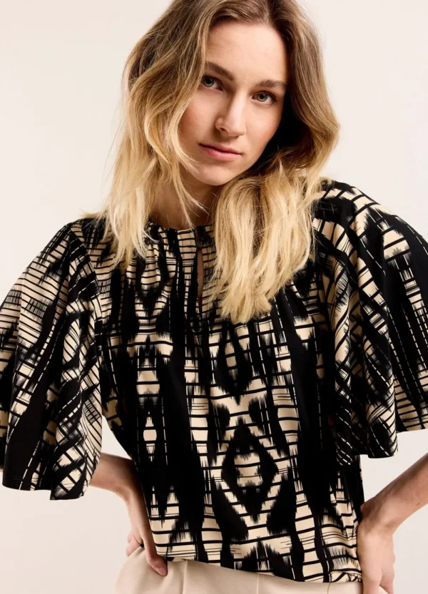 Vrouwen Summum Woman Tops & T-Shirts | Top Met Wijde Mouw