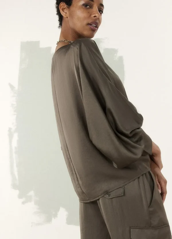 Vrouwen Summum Woman Blouses | Top Vleermuismouw