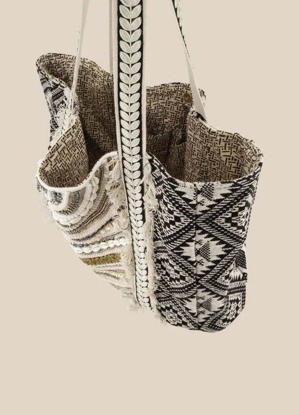 Vrouwen Summum Woman Accessoires | Tote Bag Met Kralen