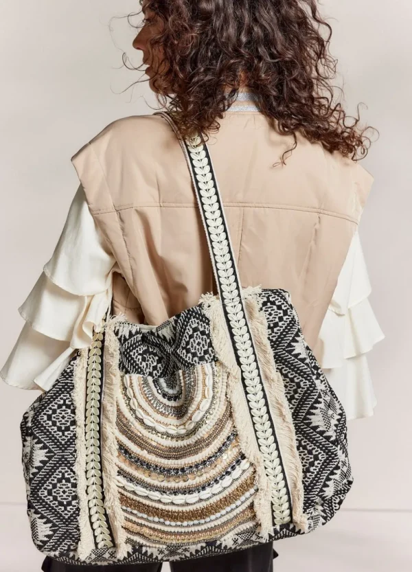 Vrouwen Summum Woman Accessoires | Tote Bag Met Kralen