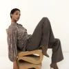 Vrouwen Summum Woman Blouses | Transparante Blouse Met Strik
