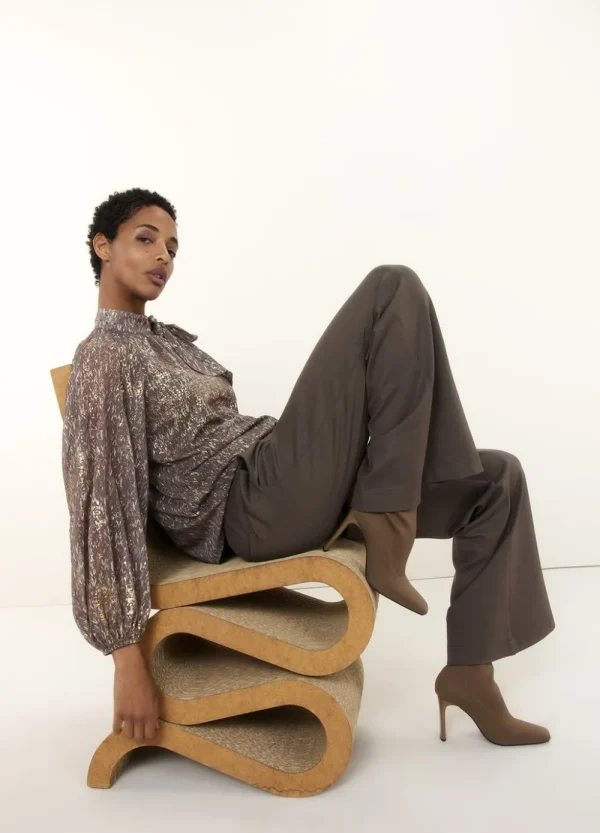 Vrouwen Summum Woman Blouses | Transparante Blouse Met Strik