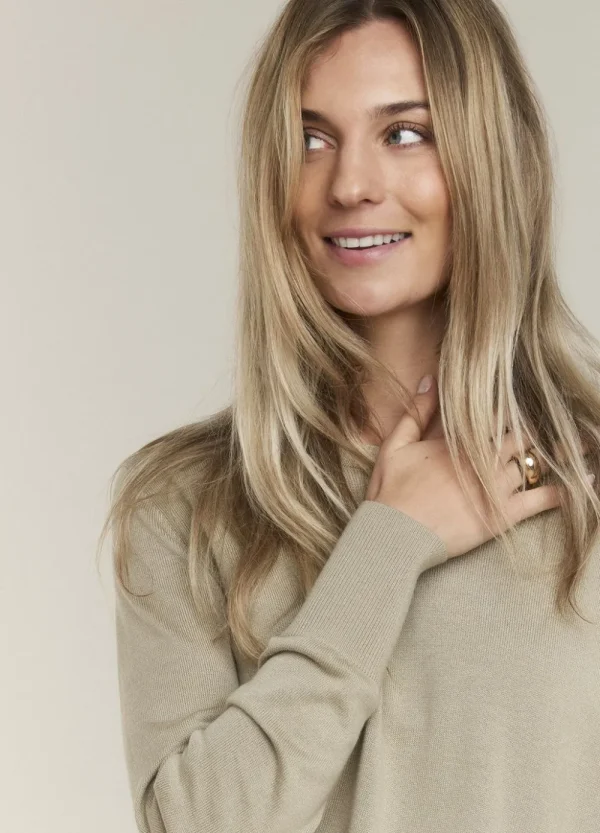Vrouwen Summum Woman Truien & Vesten | Trui Met Ronde Hals