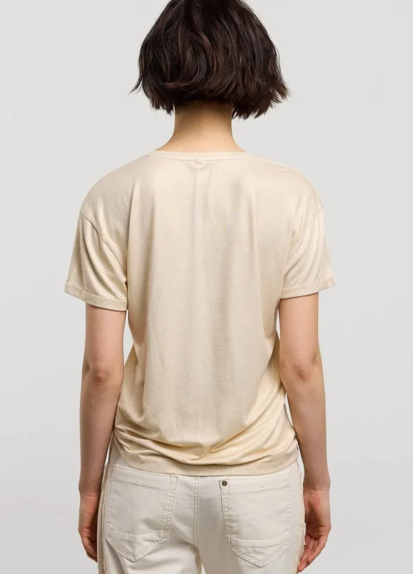 Vrouwen Summum Woman Tops & T-Shirts | T-Shirt Glittercoating