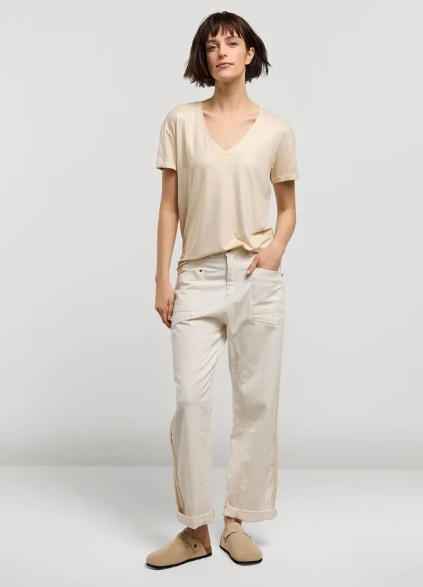 Vrouwen Summum Woman Tops & T-Shirts | T-Shirt Glittercoating
