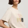 Vrouwen Summum Woman Tops & T-Shirts | T-Shirt Met Artwork Print