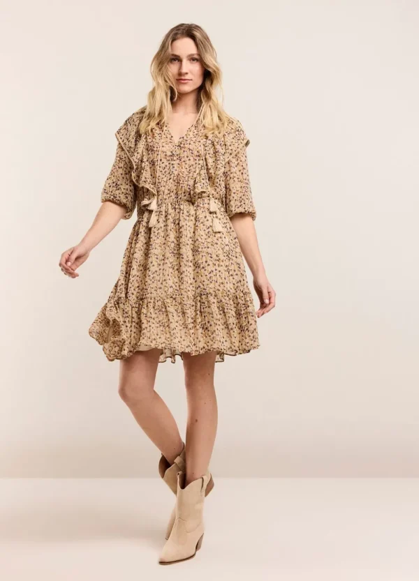Vrouwen Summum Woman Jurken | Voile Jurk Met Ruches