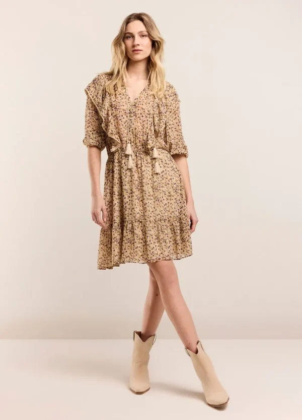 Vrouwen Summum Woman Jurken | Voile Jurk Met Ruches